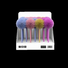 SILKA KURSUN KALEM PASTEL PONPONLU 1 LI KL1.TSP-2