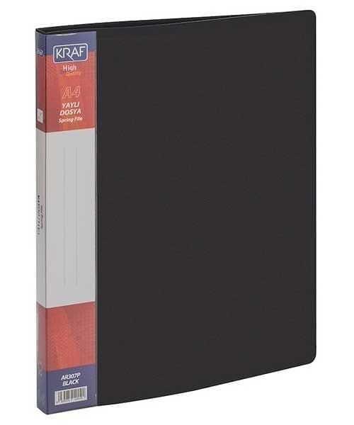 KRAF YAYLI DOSYA SIYAH TEKLI (AR307P)