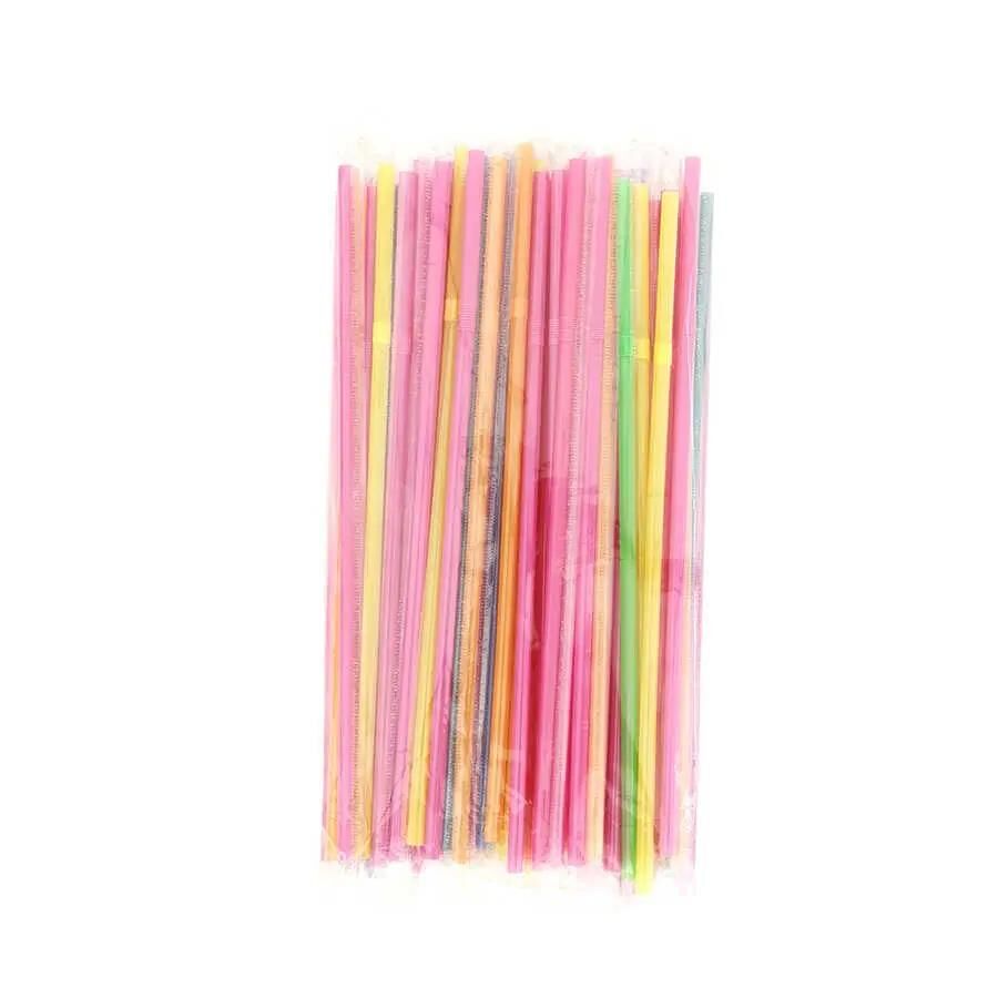 TEK TEK JELATINLI INCE KORUKLU PIPET 100LU