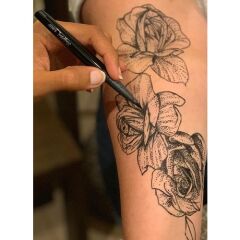 BIC BODYMARK GECICI DOVME TATTOO KALEMI SIYAH 1 LI