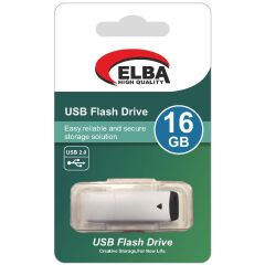 ELBA FLASH BELLEK 16GB USB2.0 BEYAZ PRO