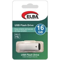 ELBA FLASH BELLEK 16GB USB2.0 BEYAZ PRO