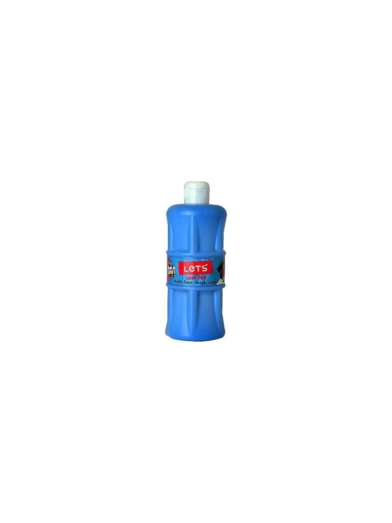 LETS AKRILIK BOYA 500 ML MAVI L5306
