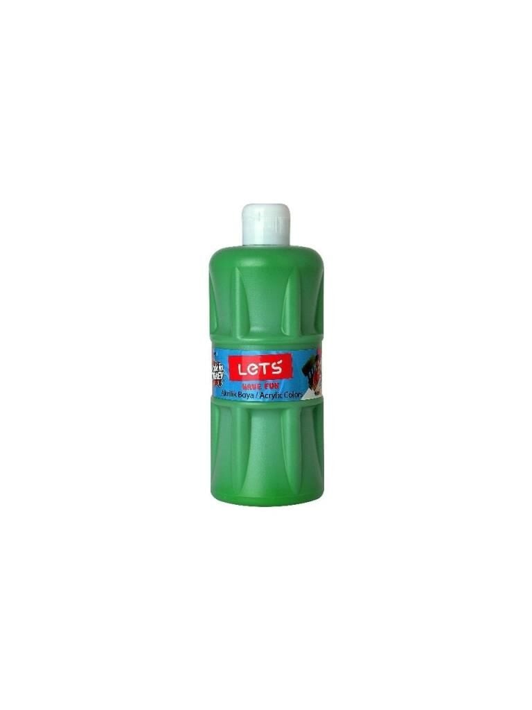 LETS AKRILIK BOYA 500 ML YESIL L5307