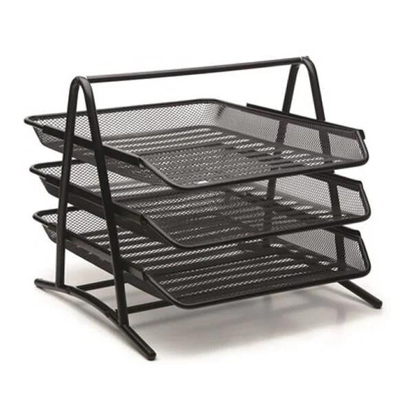 BION EVRAK RAFI 3 LU PERFORE 9309 SIYAH KUTUSUZ