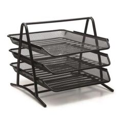 BION EVRAK RAFI 3 LU PERFORE 9309 SIYAH KUTUSUZ