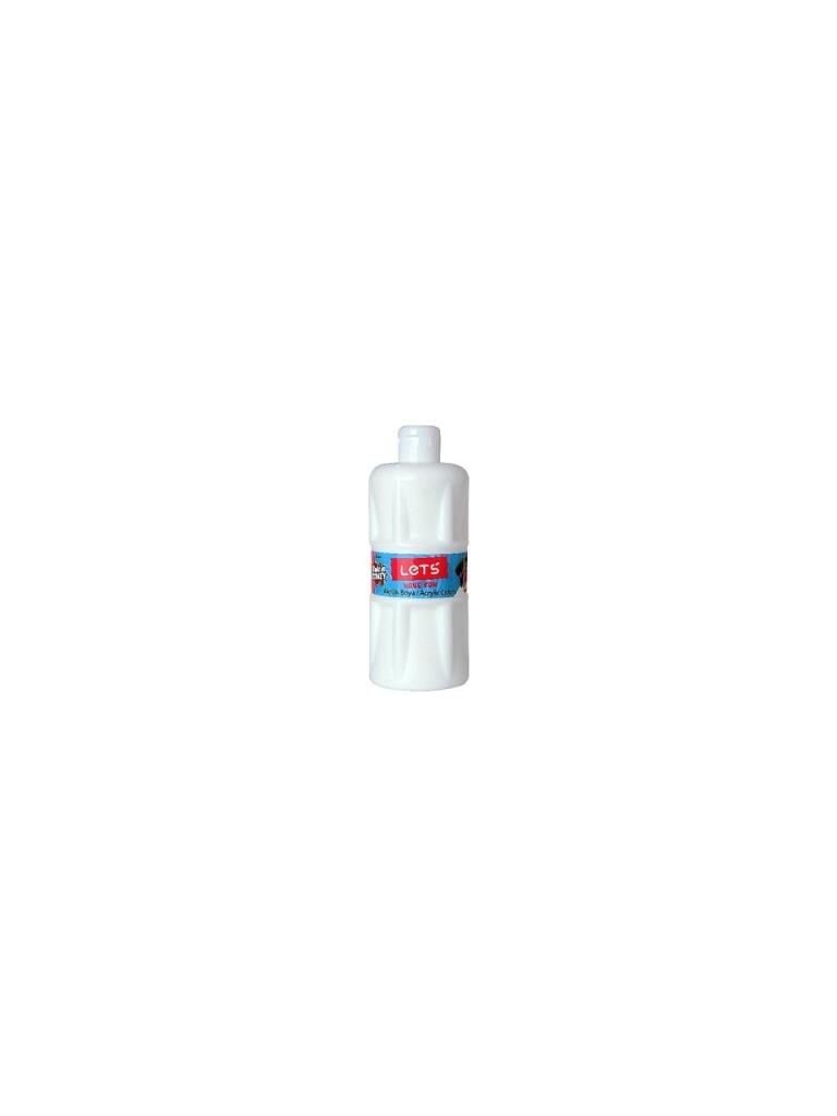 LETS AKRILIK BOYA 500 ML BEYAZ L5300