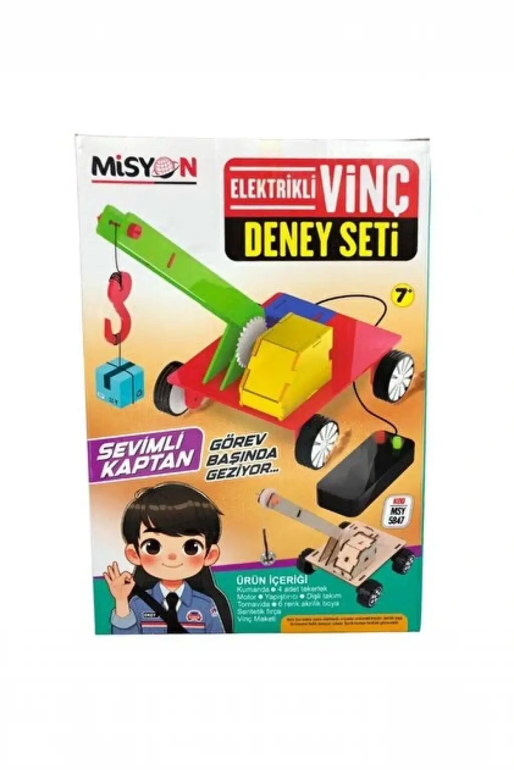 MISYON DENEY SETI ELEKTRIKLI VINC MSY-5847