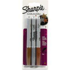 SHARPIE PERMANENT MARKER FINE METALIK RENKLER 3 LU