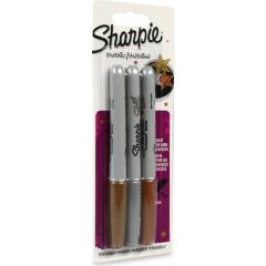 SHARPIE PERMANENT MARKER FINE METALIK RENKLER 3 LU