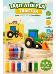LETS OYUN HAMURU TASIT ATOLYESI TRAKTOR 6x20g 1046