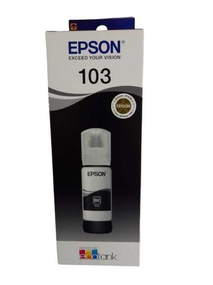 EPSON T00S14A (103) ECOTANK SIYAH SISE MUREKKEP