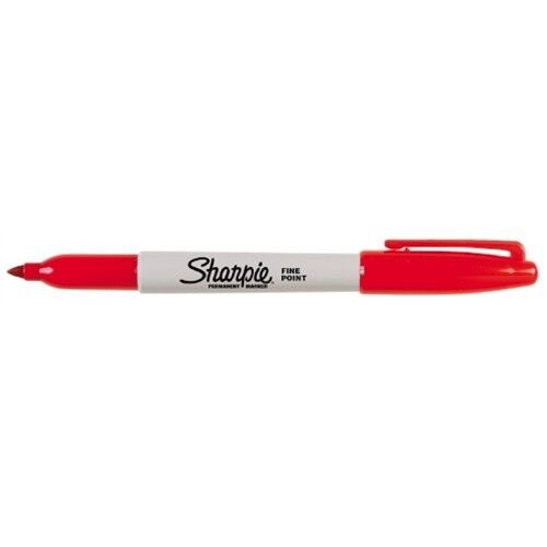 SHARPIE PERMANENT KALEM KIRMIZI 1 LI