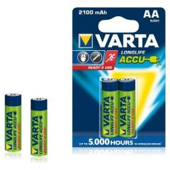 VARTA SARJLI AA ALKALINE PIL 2100mAh 2 LI (56706)