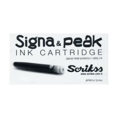 SCRIKSS SIGNA&PEAK DOLMA KALEM KARTUSU SIYAH 4 LU