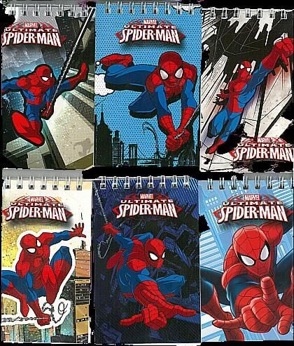 KESKIN BLOKNOT A7 SPR.SPIDERMAN 42 YP. (140100)