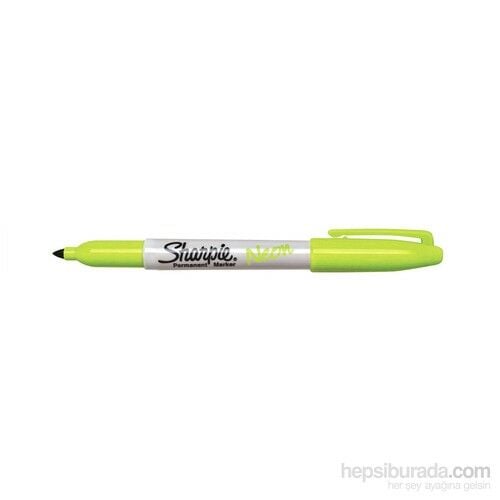 SHARPIE PERMANENT KALEM NEON YESIL 1 LI