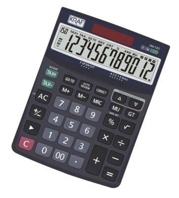 KRAF HESAP MAKINESI TAX HM-120 MASAUSTU (12 HANE)