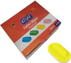KRAF TAHTA SILGISI KECE 575G 24 LU