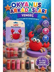 LETS OYUN HAMURU OCEAN ARKADASLARI YENGEC6x20g1035