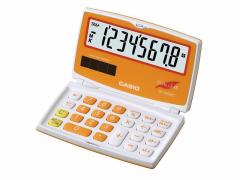 CASIO HESAP MAKINESI CEP TIPI SL-100VC  TURUNCU