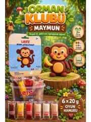 LETS OYUN HAMURU ORMAN KULUBU MAYMUN 6x20g 1040