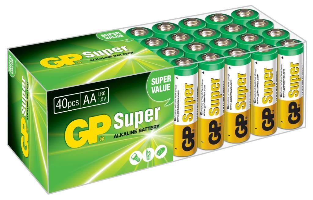 GP KALEM PIL SUPER ALKALIN GP15AU 40LI