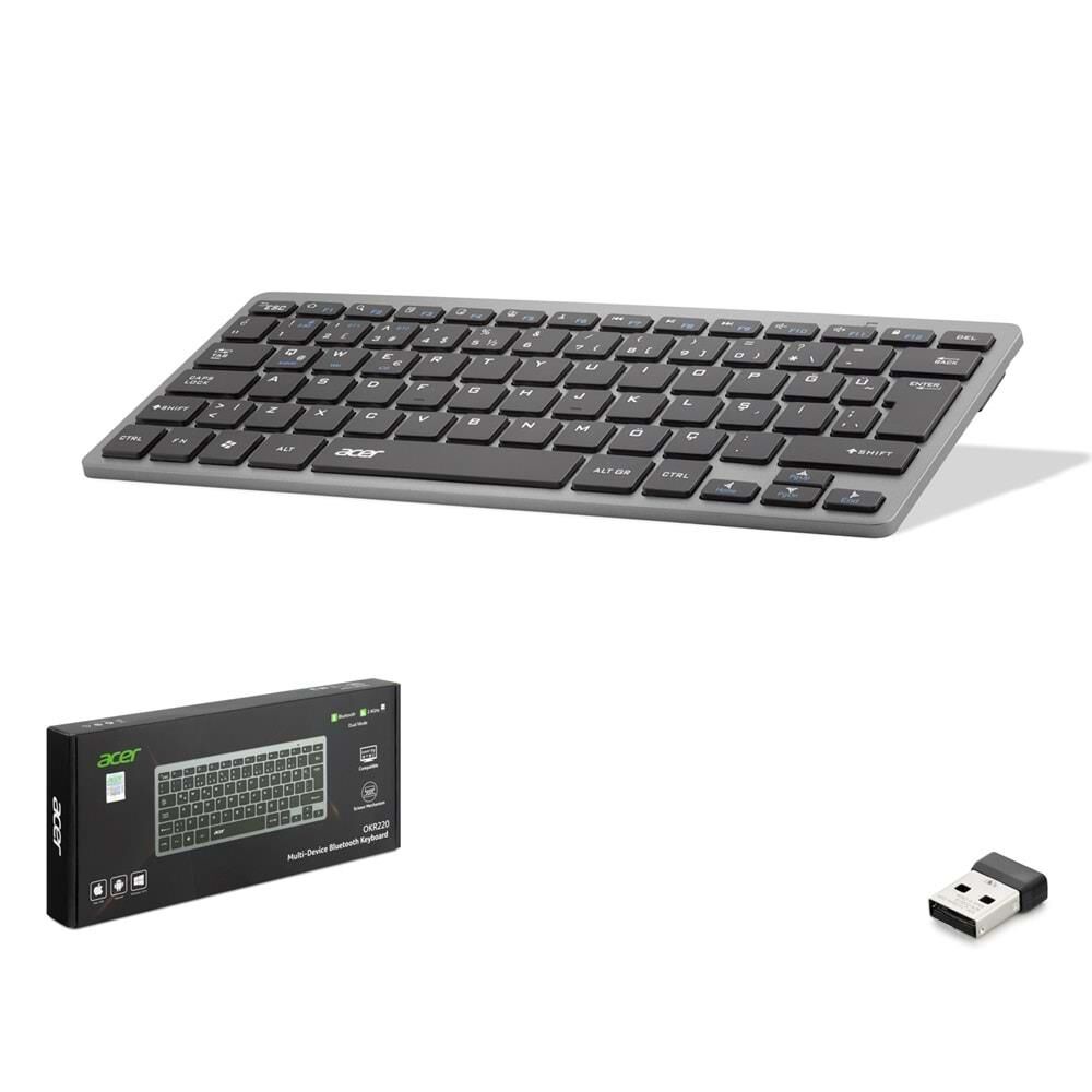 ACER KLAVYE OKR220 MULTE DEVICE DUAL MODEL 2.4GHZ
