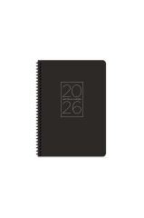 KESKIN 2026 AJANDA HAFTALIK 17x24 SPR.SIYAH 600166