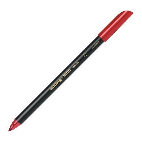 EDDING GRAFIK KALEMI E-1200 METALIK KIRMIZI(72)
