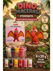 LETS OYUN HAMURU DINO MACERASI PTERODAKT 6x20g1022