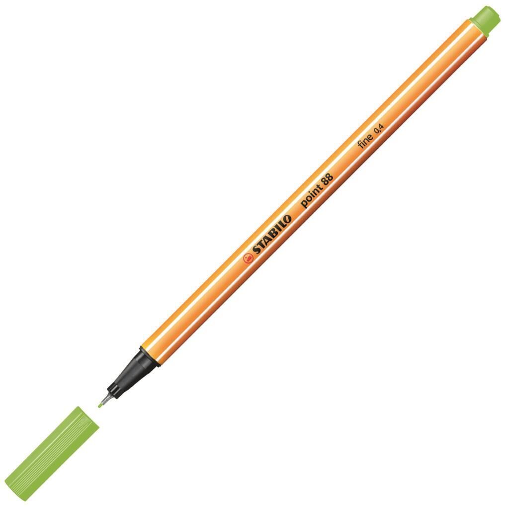STABILO FINELINER KALEM FOS.YESIL TEKLI (88/033)