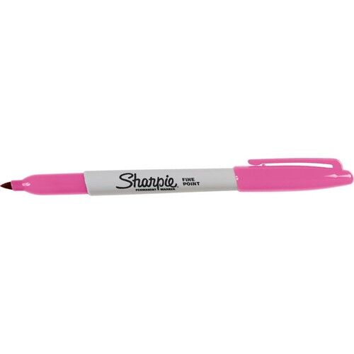 SHARPIE PERMANENT KALEM SEKER PEMBE 1 LI