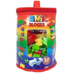 ASYA OYUNCAK ANT LEGO 80 PARCA CANTALI