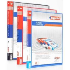 BIGPOINT CEPLI SUNUM DOSYASI A4 40 LI MAVI(211-35)