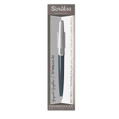 SCRIKSS TUKENMEZ KALEM LACIVERT SEFFAF KUTU (78)