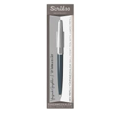 SCRIKSS TUKENMEZ KALEM LACIVERT SEFFAF KUTU (78)