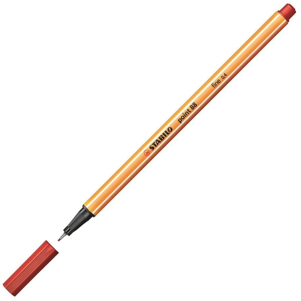 STABILO FINELINER KALEM KIRMIZI TEKLI (88/40)