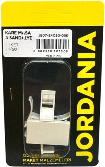 JORDANIA MASA SANDALYE DIKDORTGEN 1/050