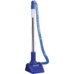 KRAF SPIRALLI TUKENMEZ KALEM MAVI (304G)