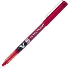PILOT V5 05 IGNE UC ROLLER KALEM KIRMIZI