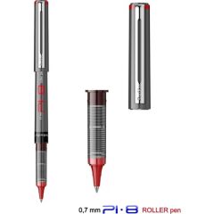 SCRIKSS ROLLER KALEM REFILLI PI8 0.7MM KIRMIZI