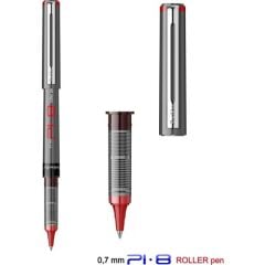 SCRIKSS ROLLER KALEM PI8 0.7MM KIRMIZI