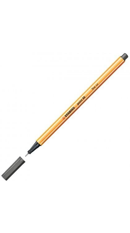 STABILO FINELINER KALEM KOYU GRI TEKLI (88/96)