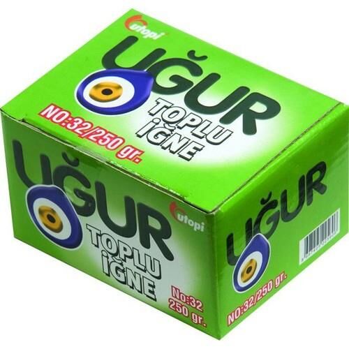 UGUR TOPLU IGNE 250GR. KUTU NO:32