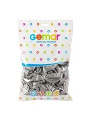 GEMAR BALON 11 INC METALIK GUMUS 100 LU PAKET