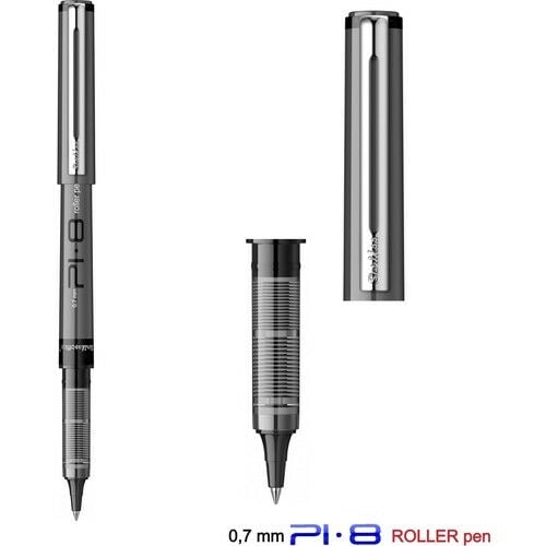 SCRIKSS ROLLER KALEM REFILLI PI8 0.7MM SIYAH