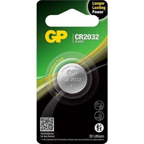 GP CR2032 3V LITYUM DUGME PIL TEKLI