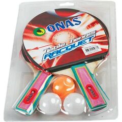ONAS RAKET SETI (2 RAKET+3 TOP) (F-118)