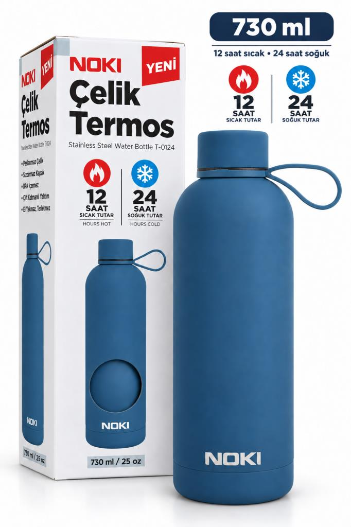 NOKI CELIK TERMOS 730ml SOFT TOUCH LACIVER 124-130